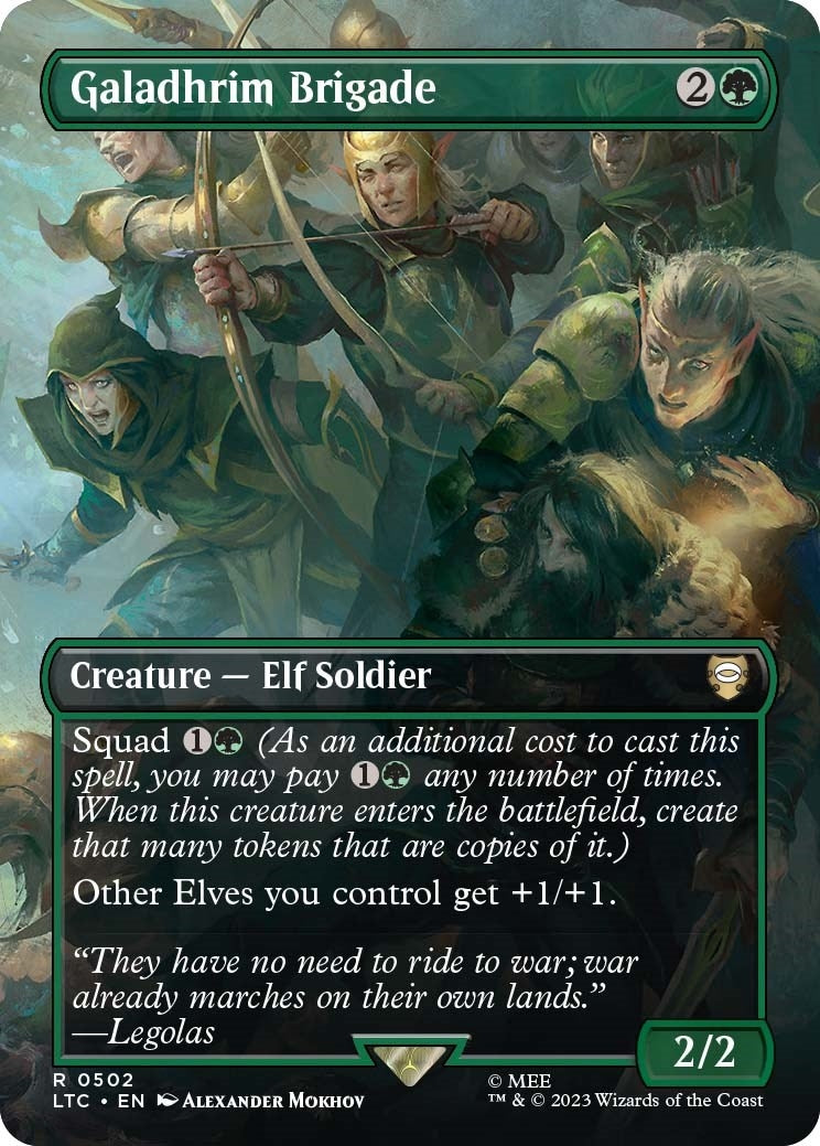 Galadhrim Brigade (Borderless) (502) (The Lord of the Rings: Tales of Middle-earth)