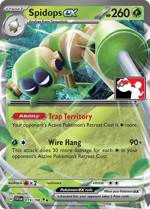 Image for Spidops ex (019/198) (Prize Pack Series Cards) - Pokemon