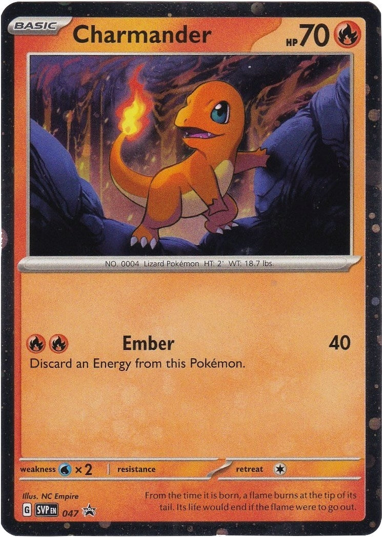Image for Charmander - 047 (Cosmos Holo) (047) (SV: Scarlet & Violet Promo Cards) (SVP) - Pokemon