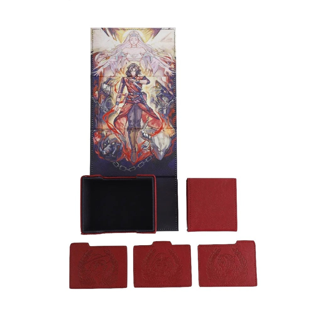 Image for The Inferno Dicewinder Deck Box with Magnetic Dice Tray - Deck Boxes