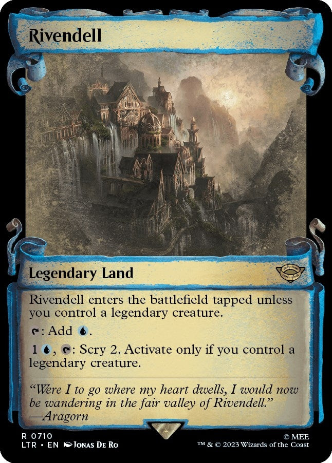 Rivendell (Showcase Scrolls) (710) (Universes Beyond: The Lord of the Rings: Tales of Middle-earth)
