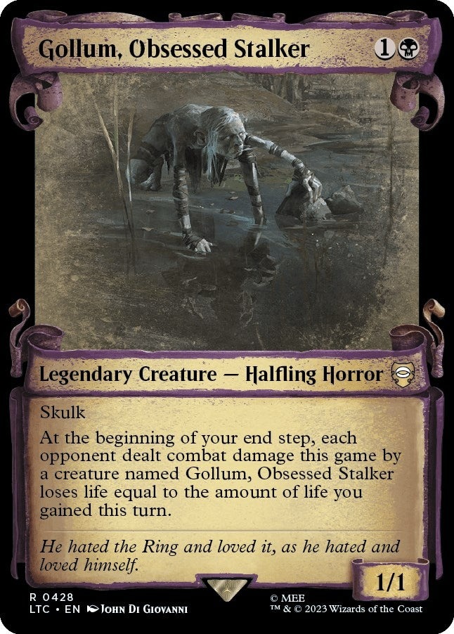 Gollum, Obsessed Stalker (Showcase Scrolls) (428) (The Lord of the Rings: Tales of Middle-earth)