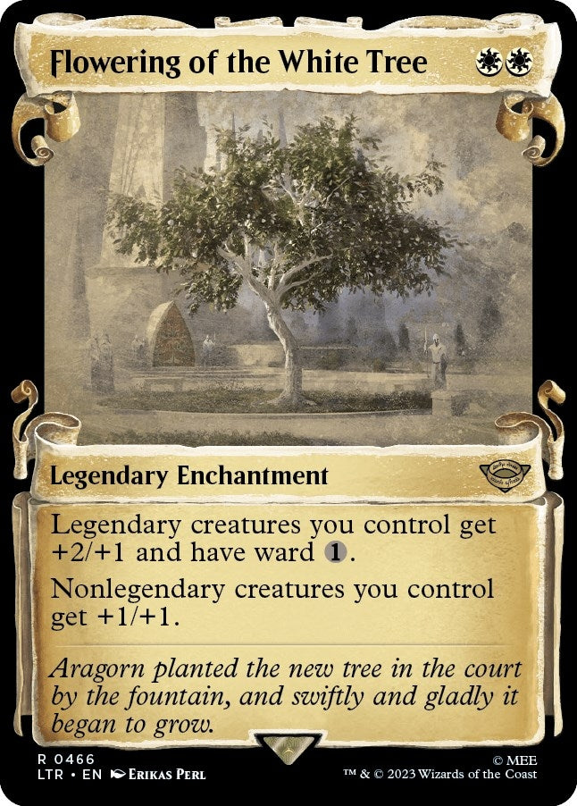 Flowering of the White Tree (Showcase Scrolls) (466) (Universes Beyond: The Lord of the Rings: Tales of Middle-earth)