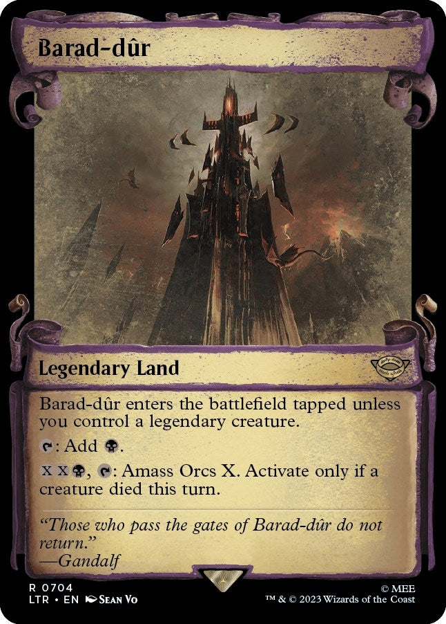 Barad-dur (Showcase Scrolls) (704) (Universes Beyond: The Lord of the Rings: Tales of Middle-earth)