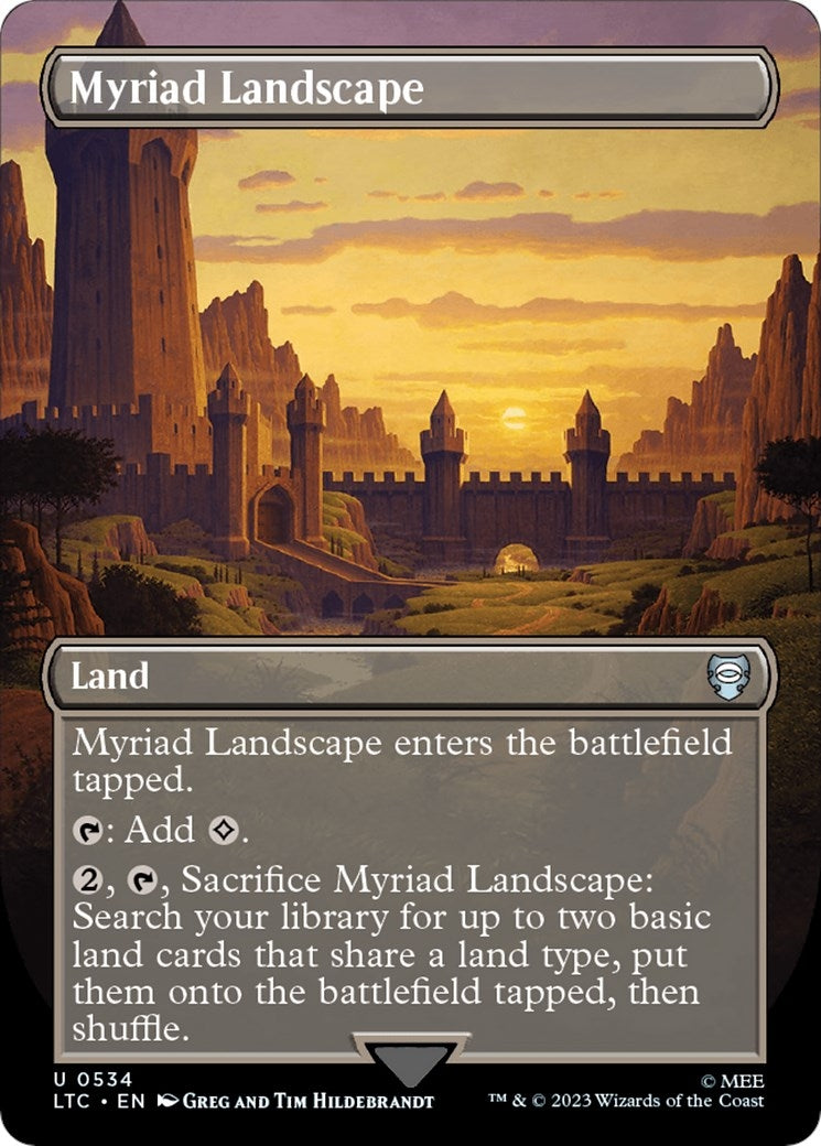 Myriad Landscape (Borderless) (534) (The Lord of the Rings: Tales of Middle-earth)