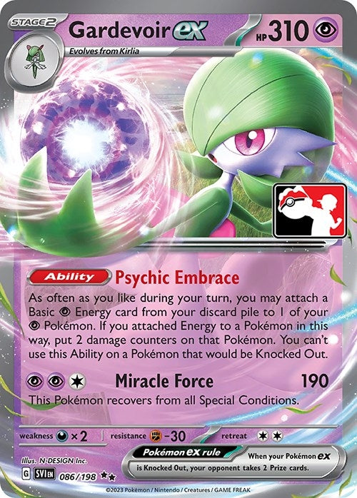 Image for Gardevoir ex (086/198) (Prize Pack Series Cards) - Pokemon
