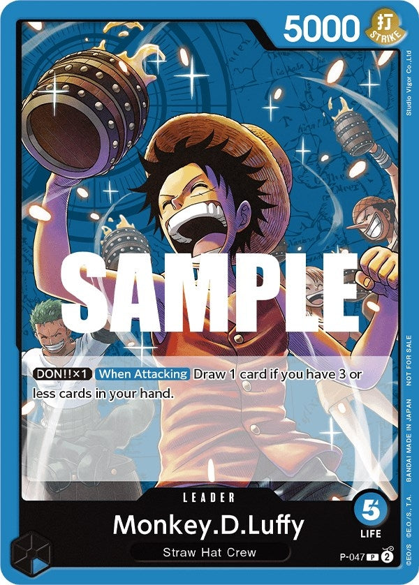 Image for Monkey.D.Luffy (047) (Sealed Battle Kit Vol. 1) (P-047) (One Piece Promotion Cards) (OP-PR) - One Piece Card Game