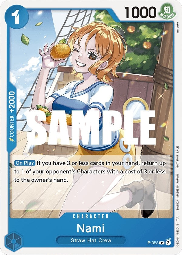 Image for Nami (Sealed Battle Kit Vol. 1) (P-053) (One Piece Promotion Cards) (OP-PR) - One Piece Card Game