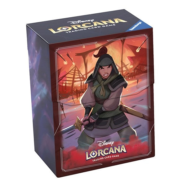 Image for Disney Lorcana Deck Box - Mulan - Deck Boxes