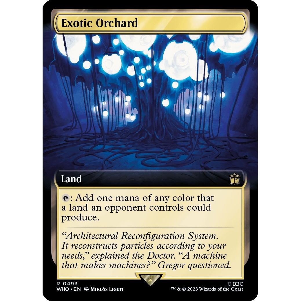 Exotic Orchard (Extended Art) (493) (Universes Beyond: Doctor Who) - PokeBox USA