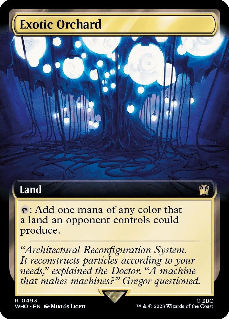 Exotic Orchard (Extended Art) (493) (Universes Beyond: Doctor Who) - PokeBox USA