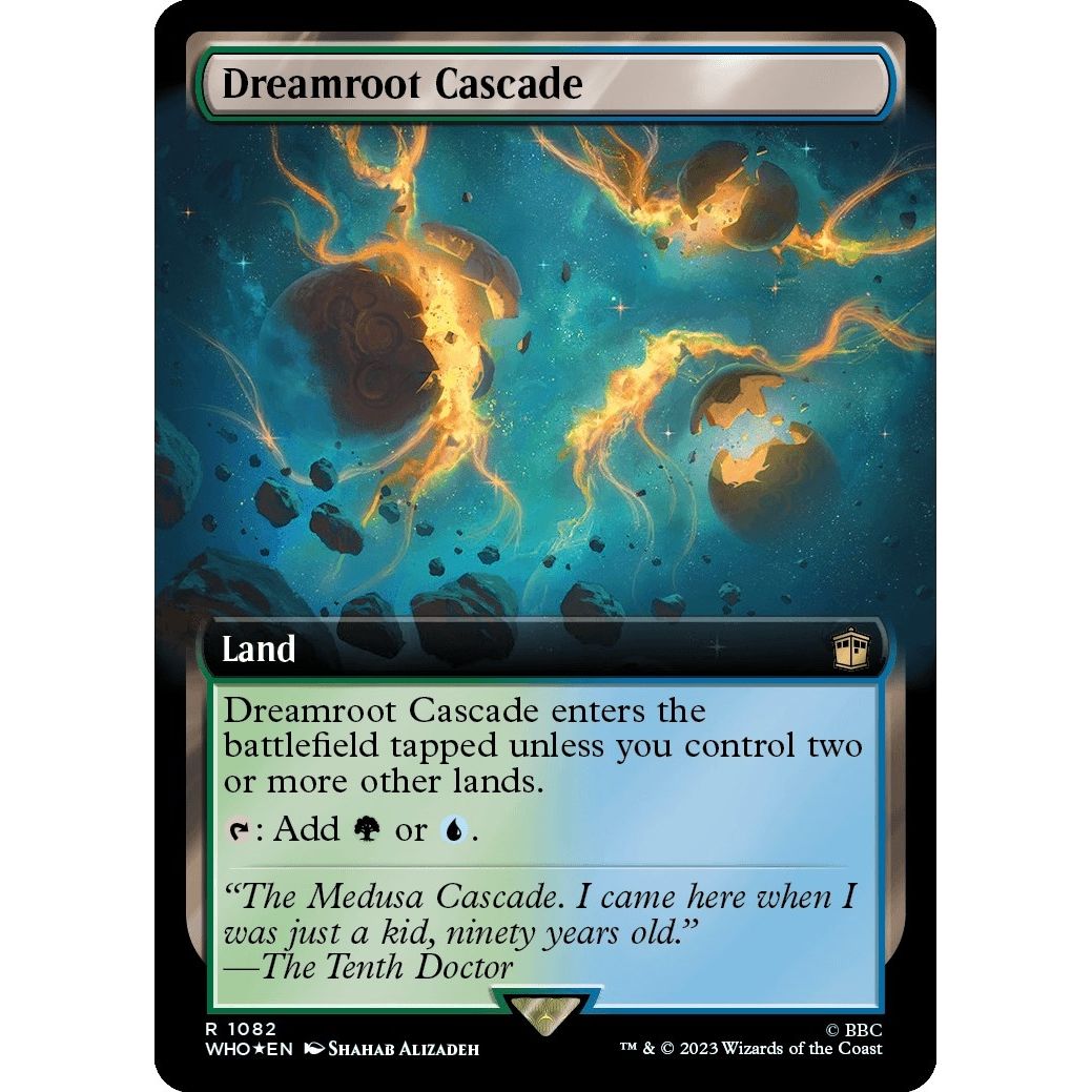Dreamroot Cascade (Extended Art) (Surge Foil) (1082) (Universes Beyond: Doctor Who) - PokeBox USA