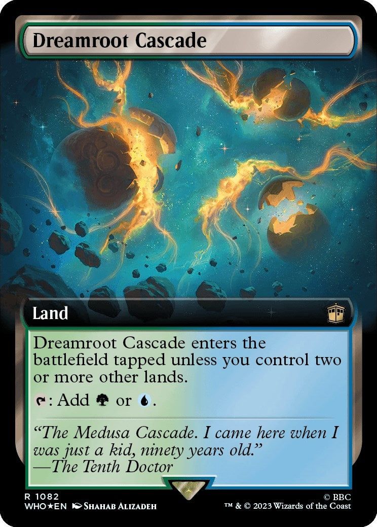 Dreamroot Cascade (Extended Art) (Surge Foil) (1082) (Universes Beyond: Doctor Who) - PokeBox USA