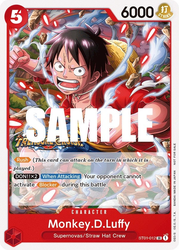 Image for Monkey.D.Luffy (Tournament Pack Vol. 5) (ST01-012) (One Piece Promotion Cards) (OP-PR) - One Piece Card Game