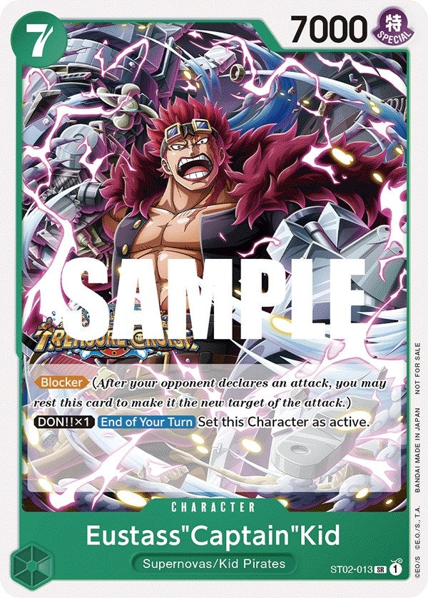 Image for Eustass"Captain"Kid (Tournament Pack Vol. 5) (ST02-013) (One Piece Promotion Cards) (OP-PR) - One Piece Card Game