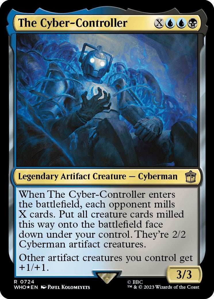 The Cyber-Controller (Surge Foil) (724) (Universes Beyond: Doctor Who)