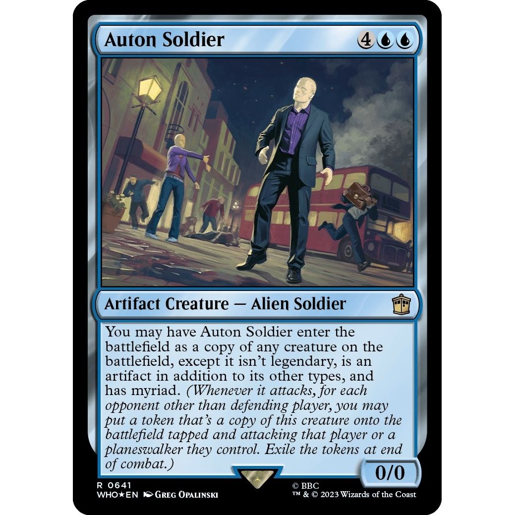Auton Soldier (Surge Foil) (641) (Universes Beyond: Doctor Who) - PokeBox USA