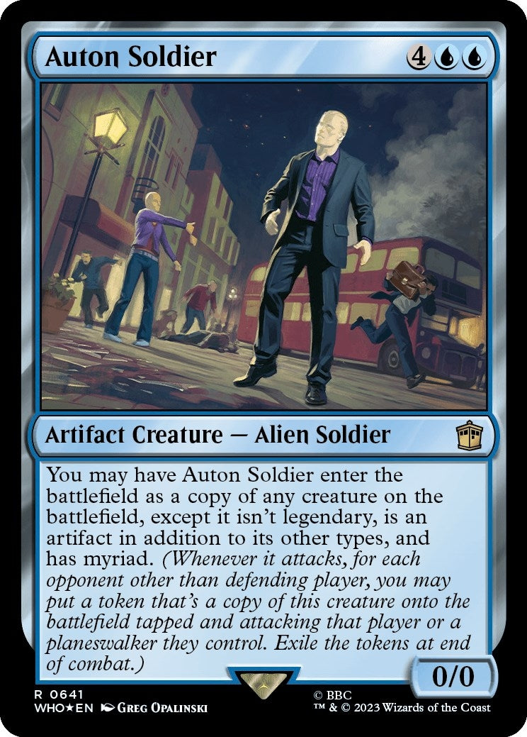 Auton Soldier (Surge Foil) (641) (Universes Beyond: Doctor Who) - PokeBox USA