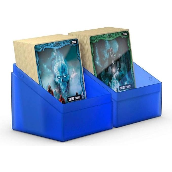 Ultimate Guard Boulder Deck Case 100+ Standard Size Sapphire Deck Box - PokeBox USA