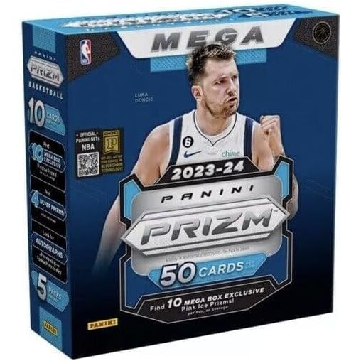 2023/24 Panini Prizm Basketball Mega Box (Pink Ice Prizms!) - PokeBox USA