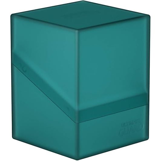 Ultimate Guard Boulder Deck Case 100+ Standard Size Malachite Deck Box - PokeBox USA