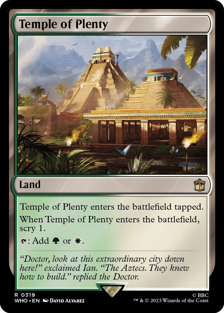 Temple of Plenty (319) (Universes Beyond: Doctor Who) - PokeBox USA