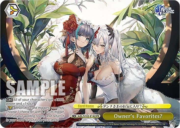 Owner's Favorites? (PR) (AZL/S102-E142 PR) (Azur Lane)