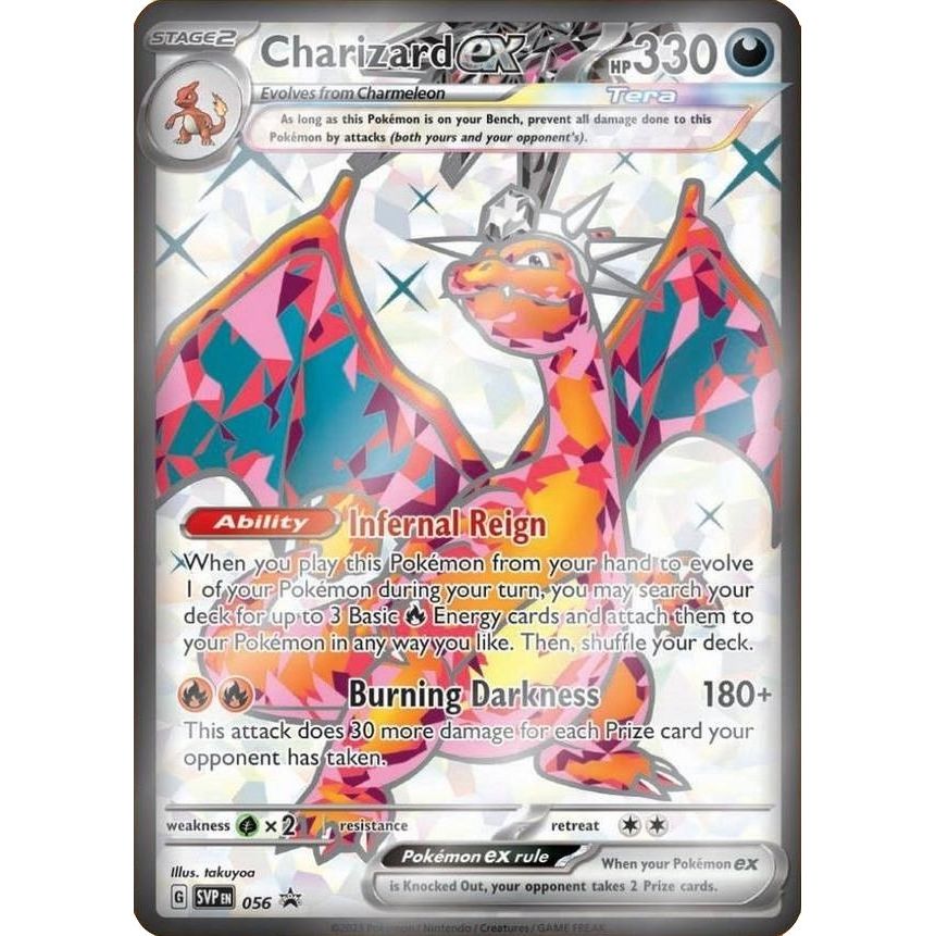 Charizard ex - 056 (056) (SV: Scarlet & Violet Promo Cards) - PokeBox USA