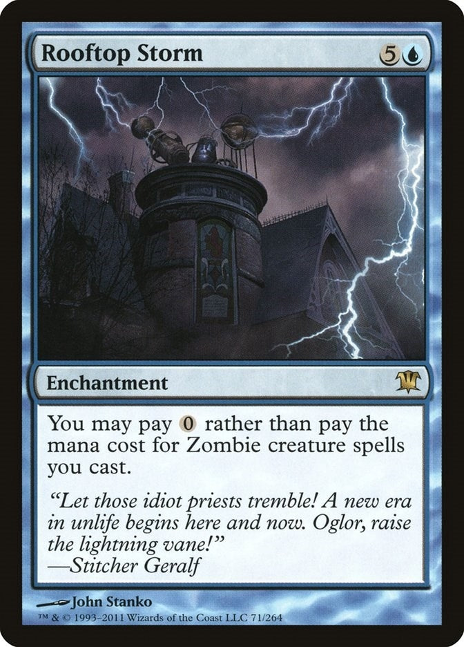 Rooftop Storm (71) (Innistrad) - PokeBox USA