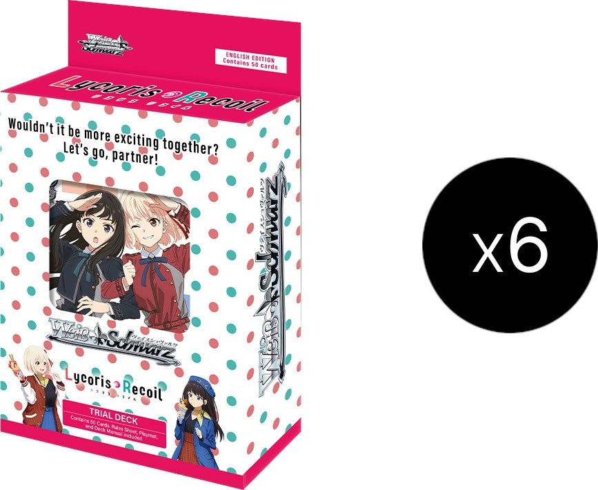 Image for Lycoris Recoil Trial Deck Display - Weiss Schwarz