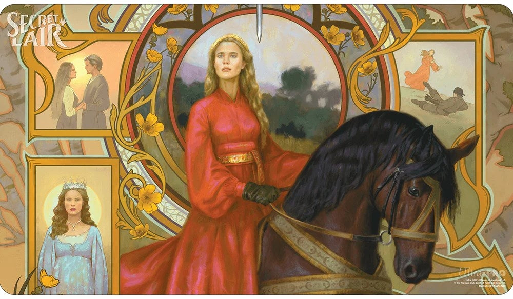 Image for Secret Lair Spookydrop 2023: Buttercup, Provincial Princess Standard Gaming Playmat for Magic: The Gathering - Playmats
