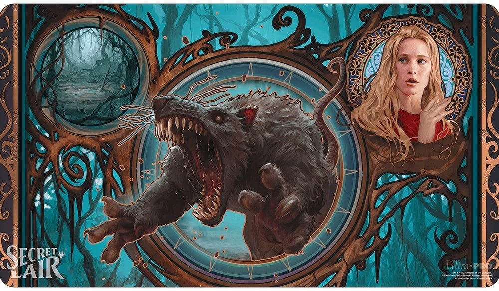 Image for Secret Lair Spookydrop 2023: Rodents of Unusual Size Standard Gaming Playmat for Magic: The Gathering - Playmats