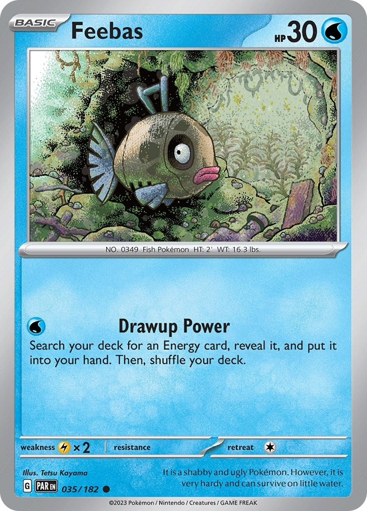Image for Feebas (035/182) (SV04: Paradox Rift) - Pokemon