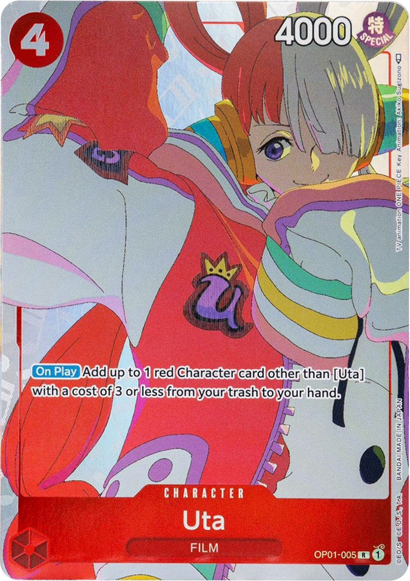 Image for Uta (Gift Collection 2023) (OP01-005) (One Piece Promotion Cards) (OP-PR) - One Piece Card Game