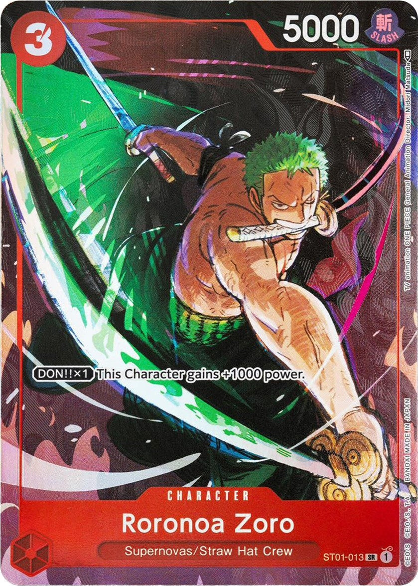 Image for Roronoa Zoro (Gift Collection 2023) (ST01-013) (One Piece Promotion Cards) (OP-PR) - One Piece Card Game