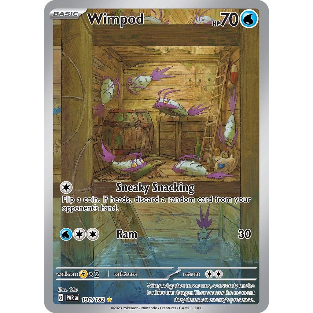 Wimpod (191/182) (SV04: Paradox Rift) - PokeBox USA