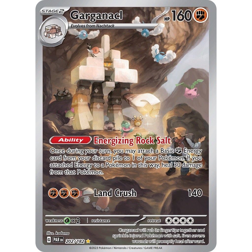 Image for Garganacl (202/182) (SV04: Paradox Rift) - Pokemon