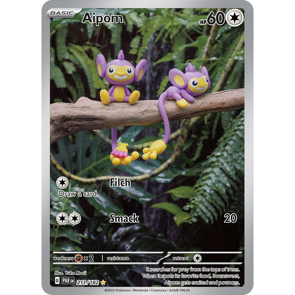 Image for Aipom (211/182) (SV04: Paradox Rift) - Pokemon