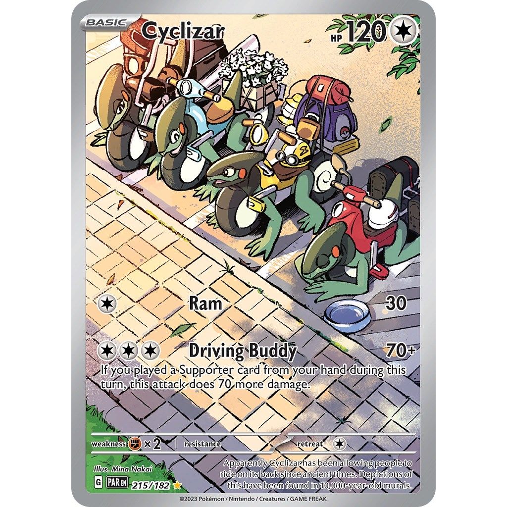 Image for Cyclizar (215/182) (SV04: Paradox Rift) - Pokemon