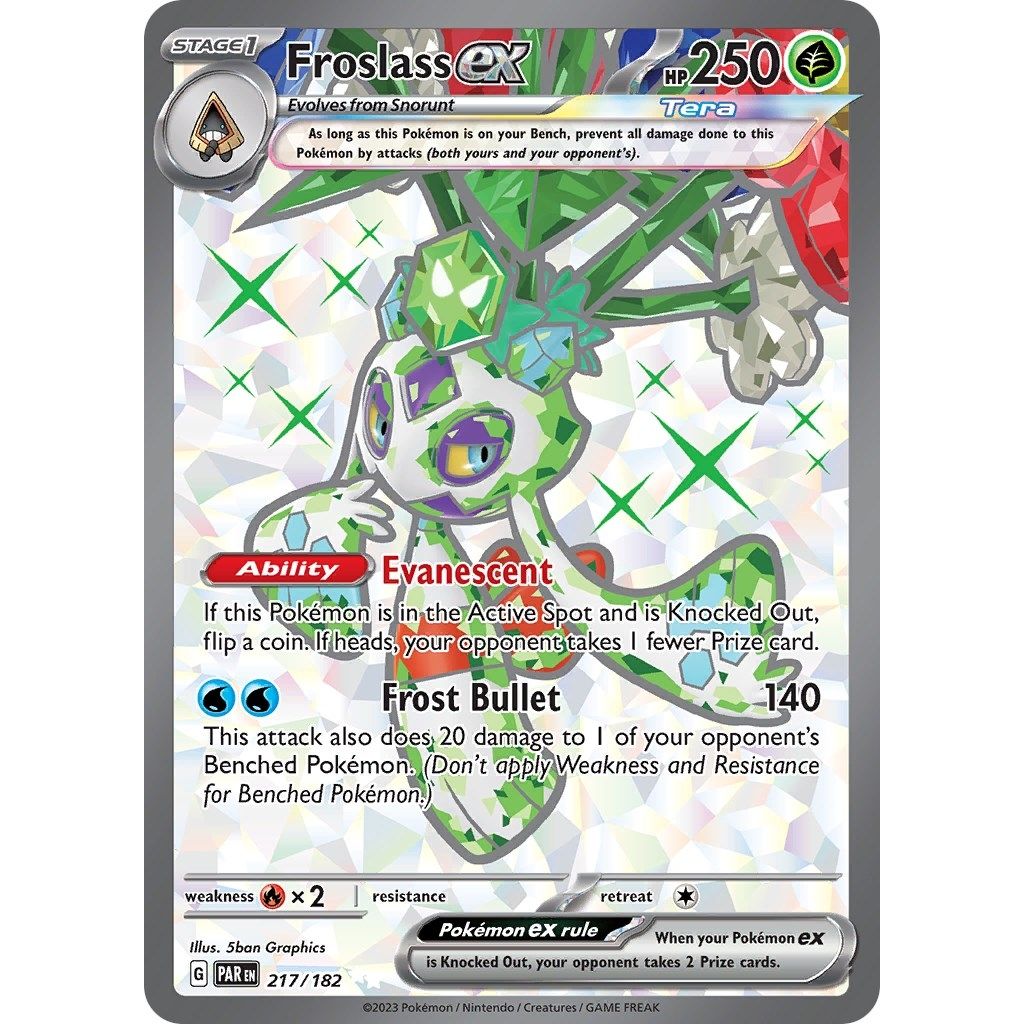 Froslass ex (217/182) (SV04: Paradox Rift) - PokeBox USA