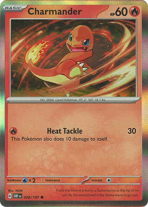 Image for Charmander (026/197) (Miscellaneous Cards & Products) (MCAP) - Pokemon