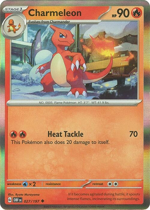 Image for Charmeleon (027/197) (Miscellaneous Cards & Products) (MCAP) - Pokemon