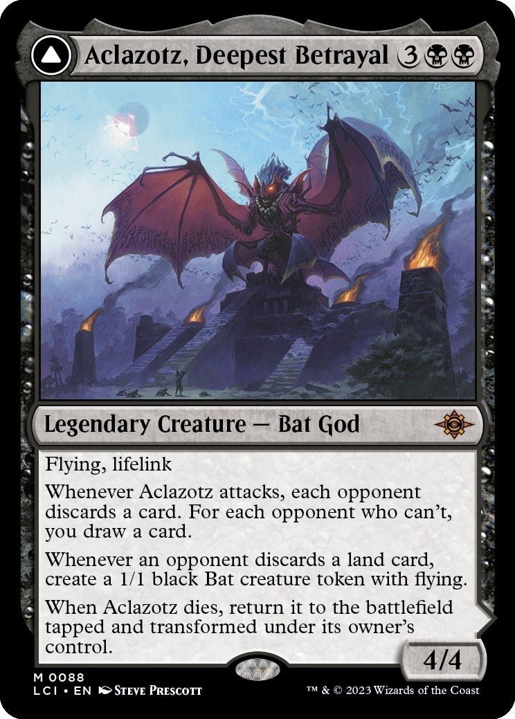 Aclazotz, Deepest Betrayal (88) (The Lost Caverns of Ixalan)