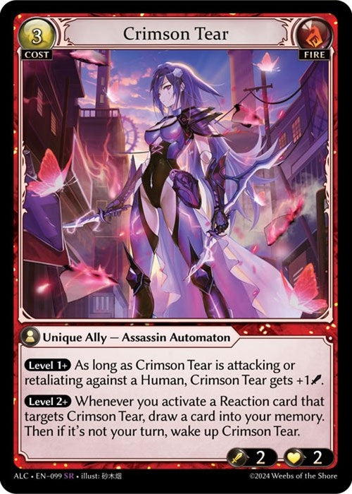 Image for Crimson Tear (099) (Alchemical Revolution) (ALC) - Grand Archive TCG
