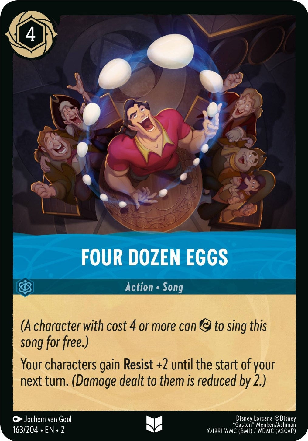 Image for Four Dozen Eggs (163/204) (Rise of the Floodborn) (2) - Disney Lorcana