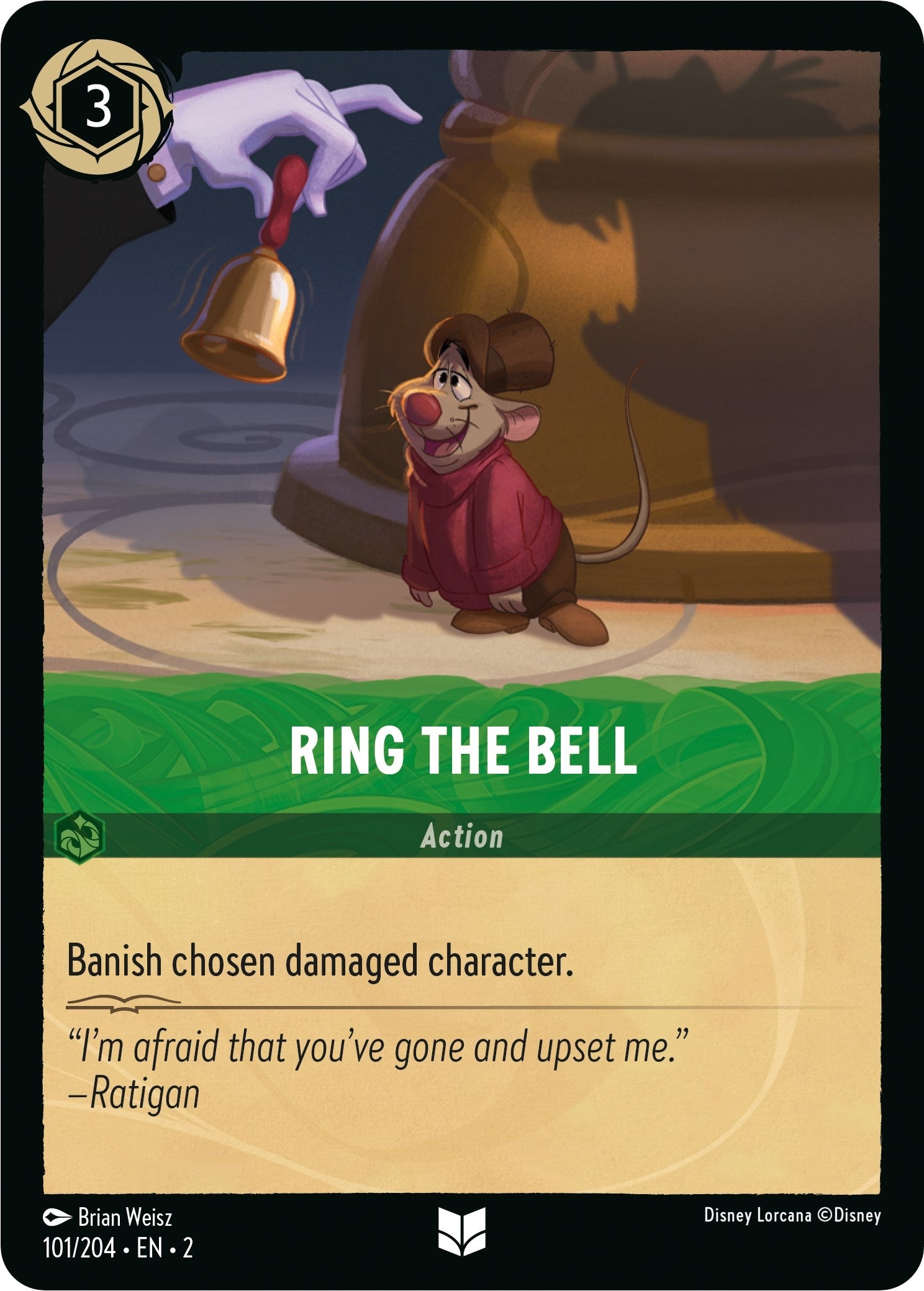 Image for Ring the Bell (101/204) (Rise of the Floodborn) (2) - Disney Lorcana