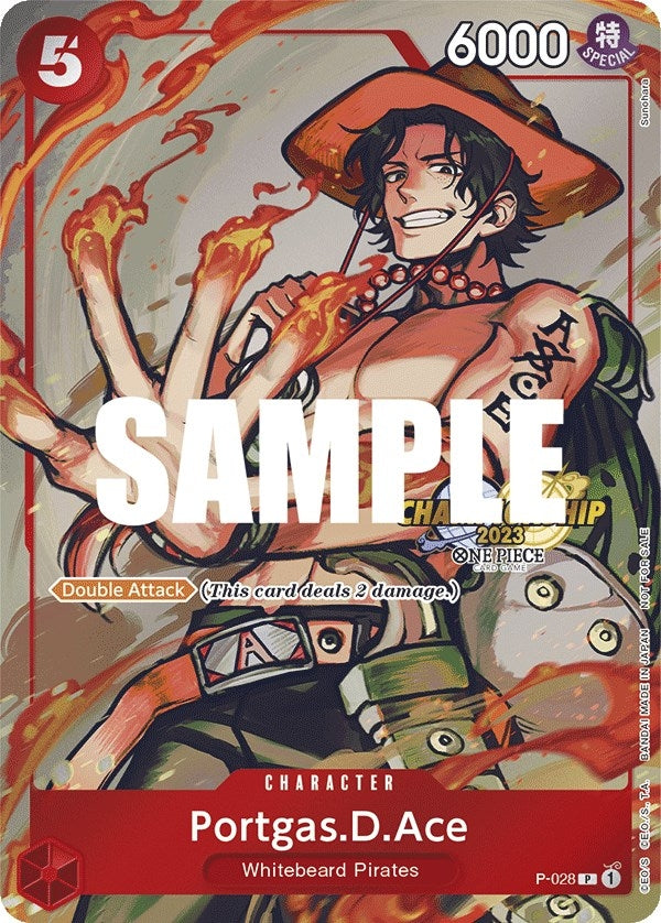 Image for Portgas.D.Ace (CS 2023 Event Pack) (P-028) (One Piece Promotion Cards) (OP-PR) - One Piece Card Game