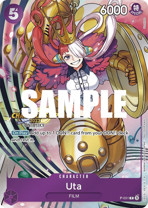 Image for Uta (CS 2023 Event Pack) (P-031) (One Piece Promotion Cards) (OP-PR) - One Piece Card Game