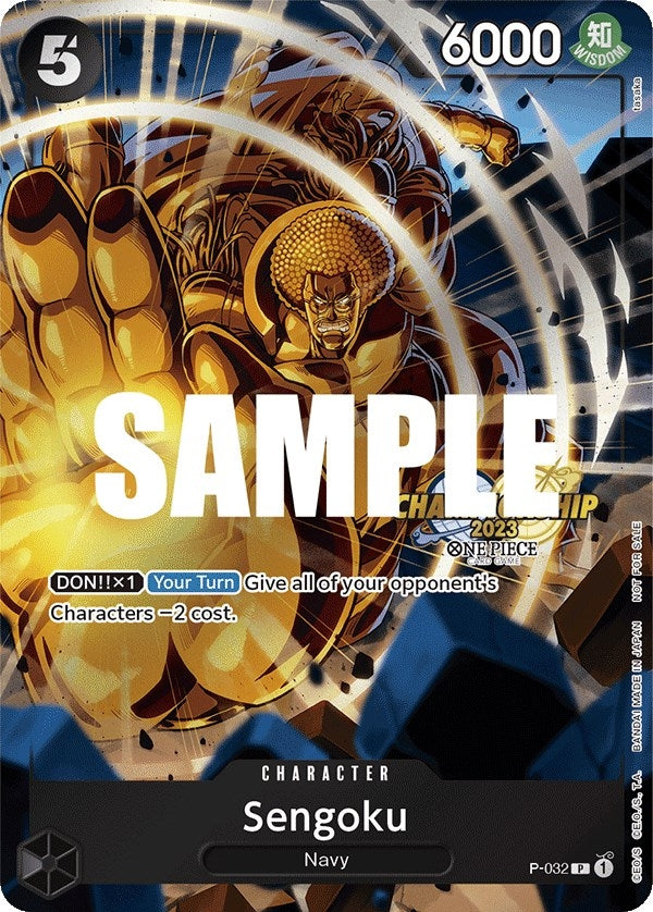 Image for Sengoku (CS 2023 Event Pack) (P-032) (One Piece Promotion Cards) (OP-PR) - One Piece Card Game