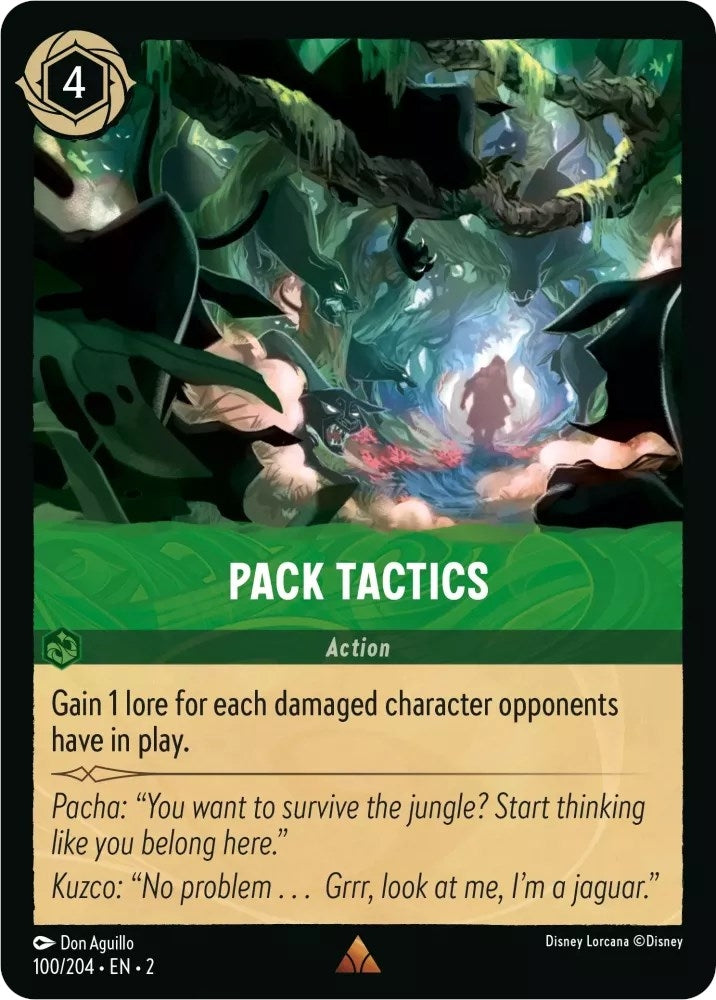 Image for Pack Tactics (100/204) (Rise of the Floodborn) (2) - Disney Lorcana